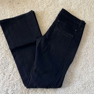 White House Black Market Denim Flares